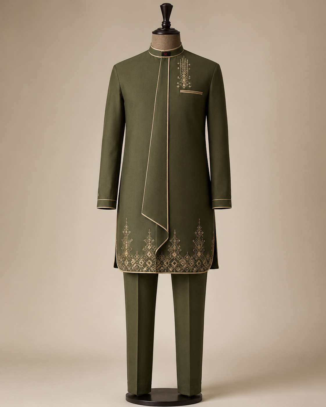Red Fashion premium Gen Z native outfit